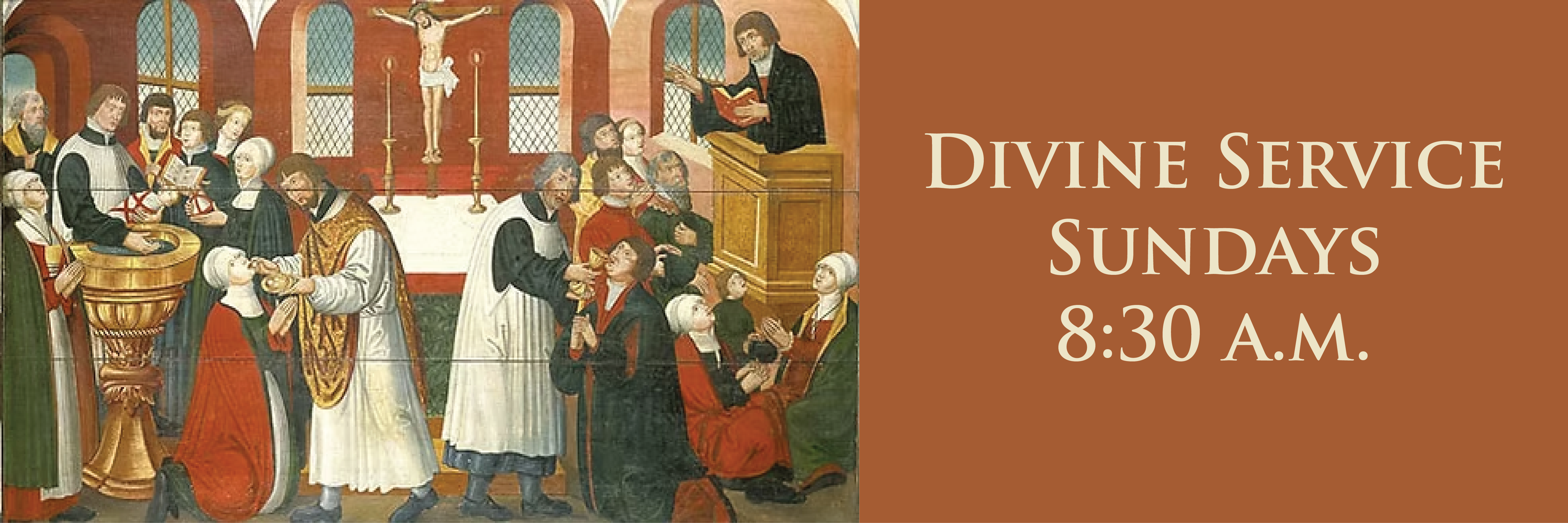 bethany divine service banner